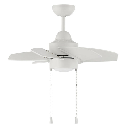 Propel II Indoor/Outdoor 24" Ceiling Fan in White