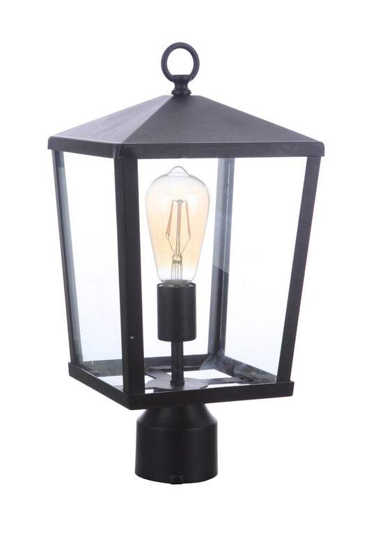 Craftmade - ZA4615-MN - One Light Outdoor Post Mount - Olsen - Midnight