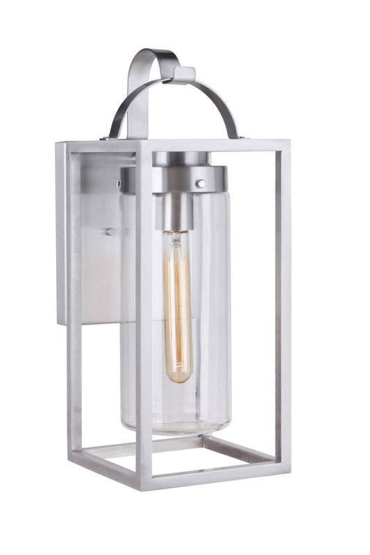Craftmade - ZA4824-SA - One Light Outdoor Wall Mount - Neo - Satin Aluminum