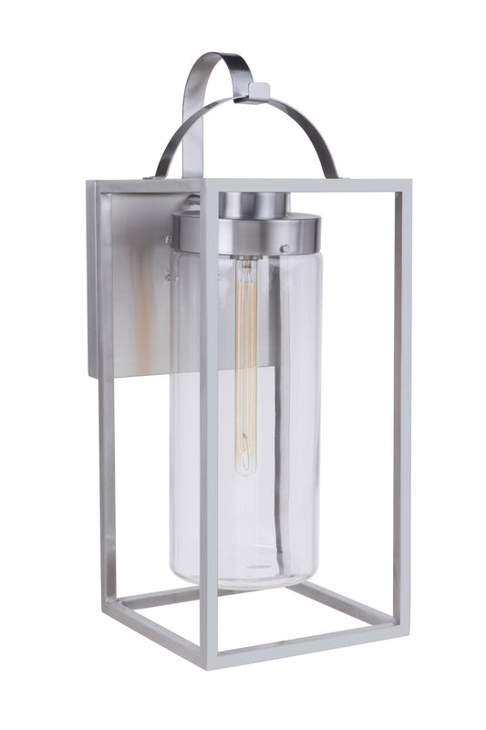 Craftmade - ZA4834-SA - One Light Outdoor Wall Mount - Neo - Satin Aluminum