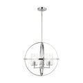 Generation Lighting - 3124673-962 - Three Light Chandelier - Alturas - Brushed Nickel