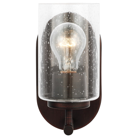 Oslo One Light Wall / Bath Sconce in Bronze
