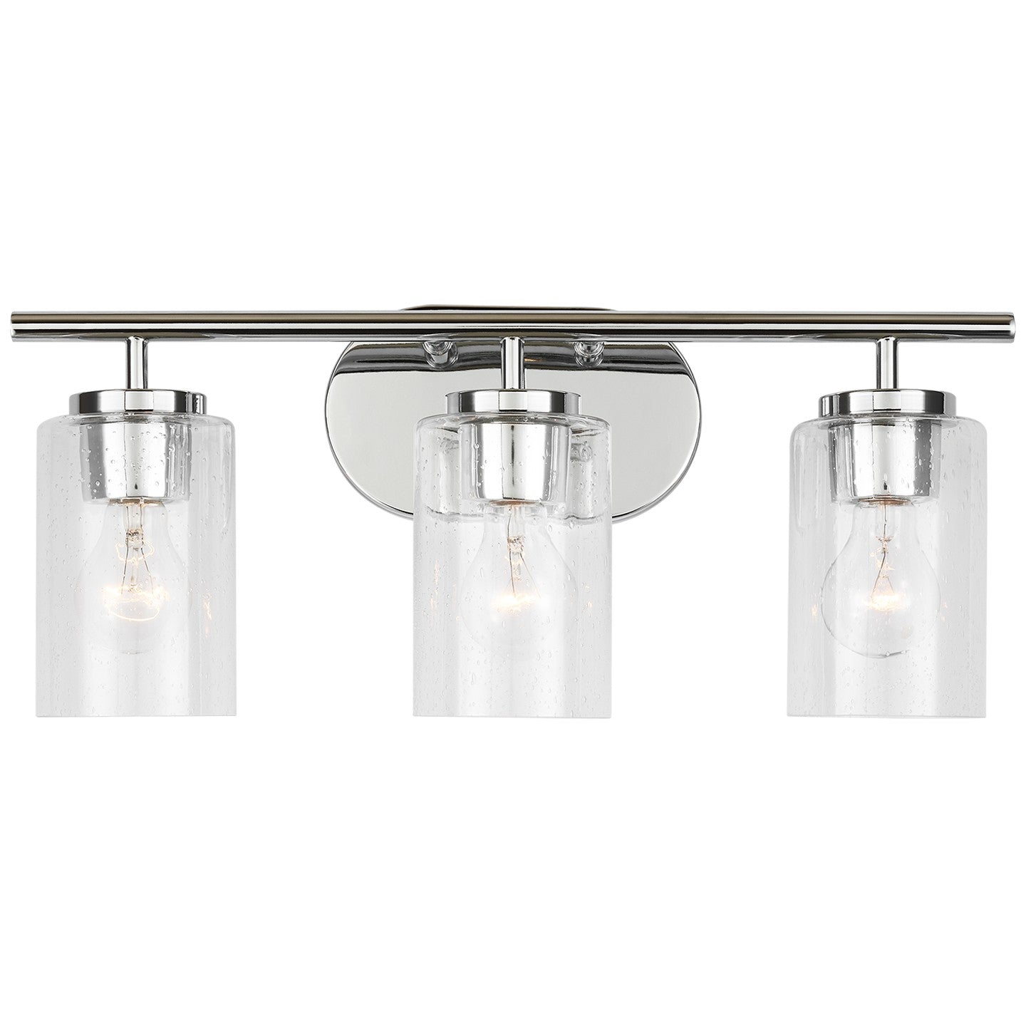 Oslo Three Light Wall / Bath in Chrome