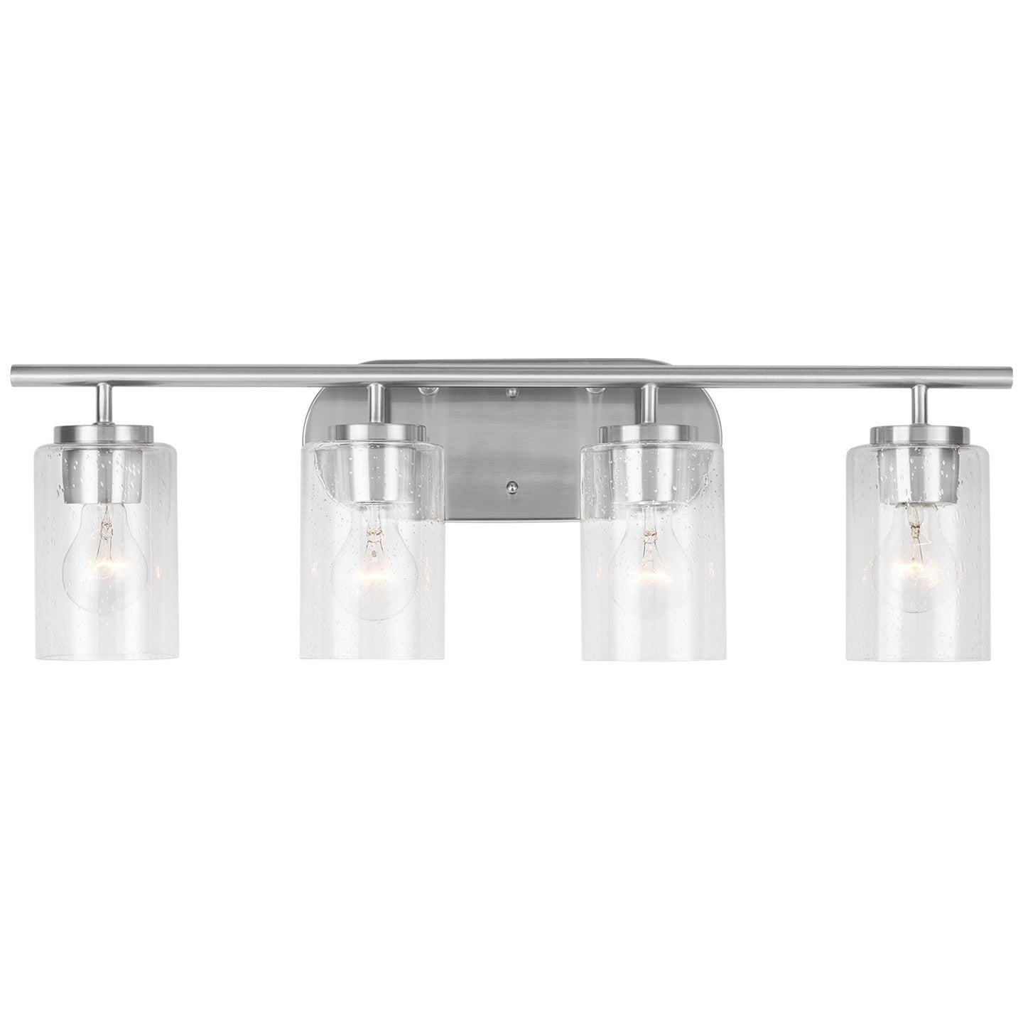 Oslo Four Light Wall / Bath in Brushed Nickel