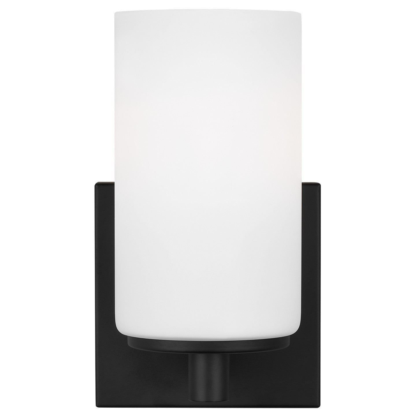 Generation Lighting - 4139101-112 - One Light Wall / Bath Sconce - Hettinger - Midnight Black