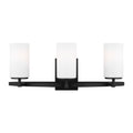 Generation Lighting - 4424603EN3-112 - Three Light Wall / Bath - Alturas - Midnight Black