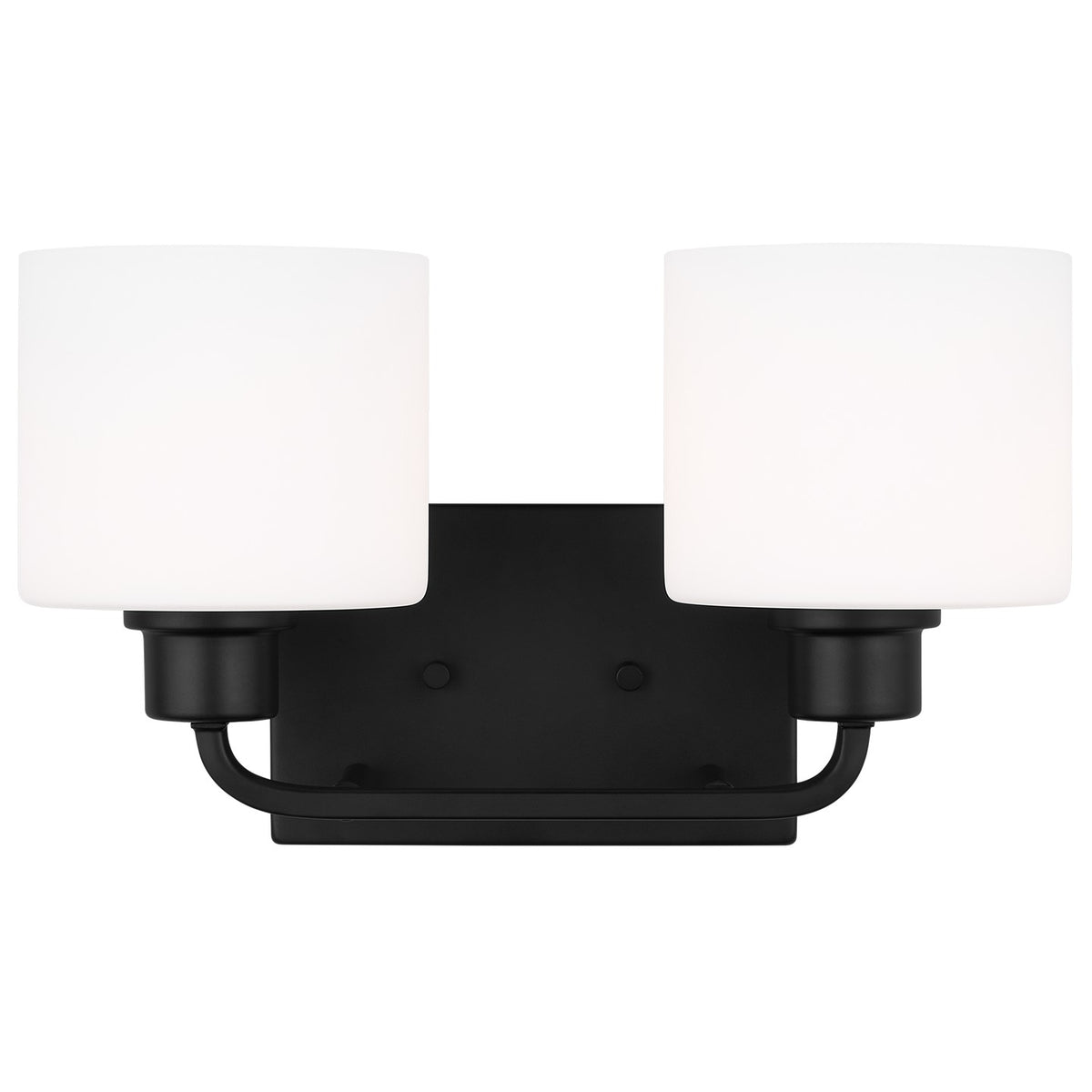 Generation Lighting - 4428802-112 - Two Light Wall / Bath - Canfield - Midnight Black