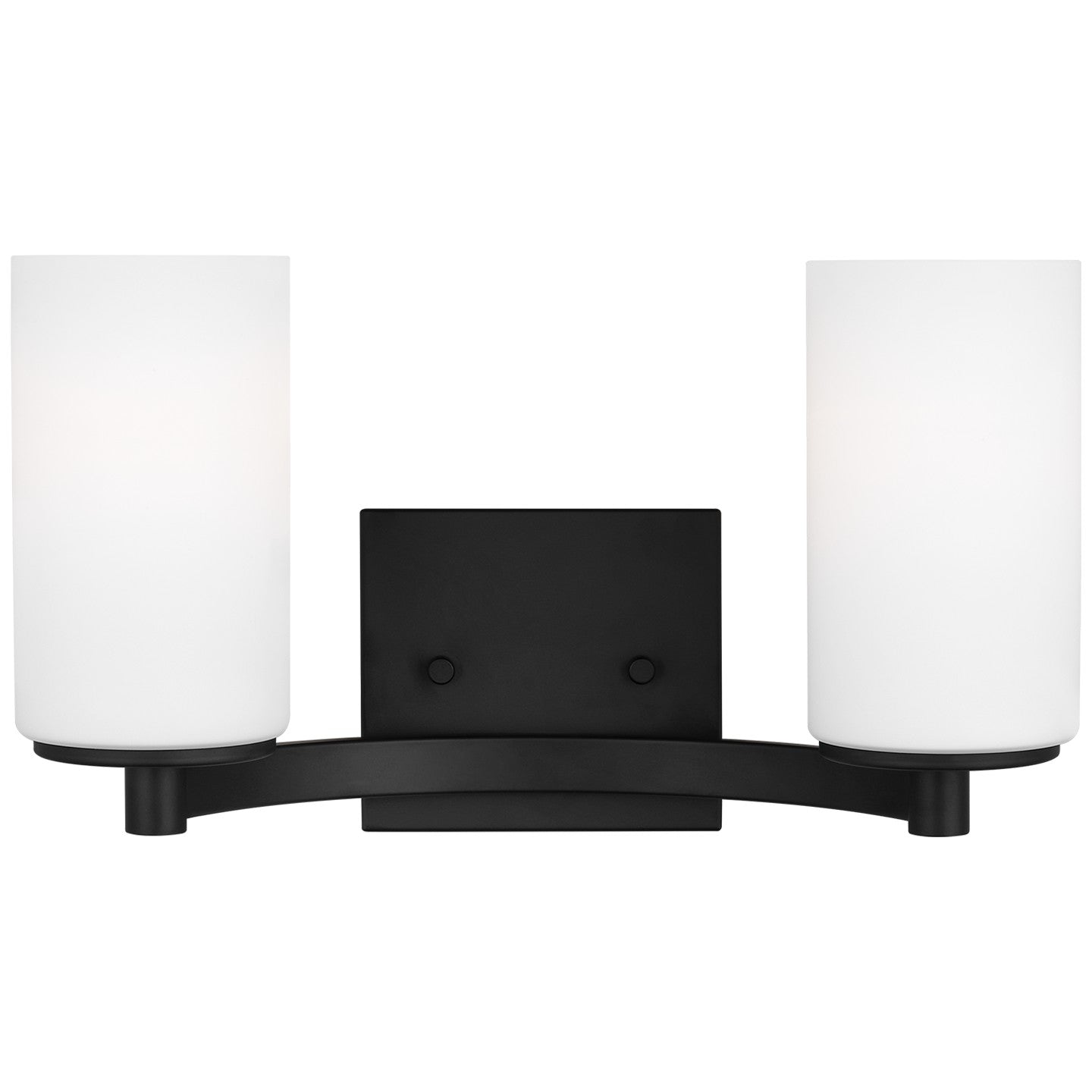 Hettinger Two Light Wall / Bath in Midnight Black