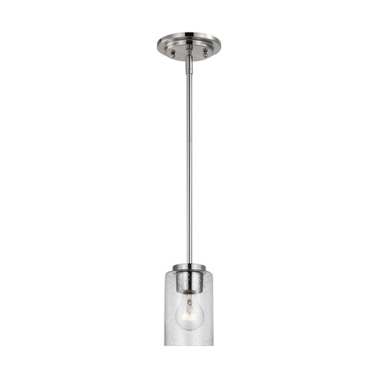 Generation Lighting - 61170-962 - One Light Mini-Pendant - Oslo - Brushed Nickel