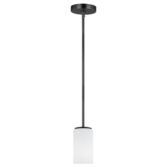 Alturas One Light Mini-Pendant in Midnight Black