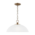 Generation Lighting - 6516501EN3-848 - One Light Pendant - Geary - Satin Brass