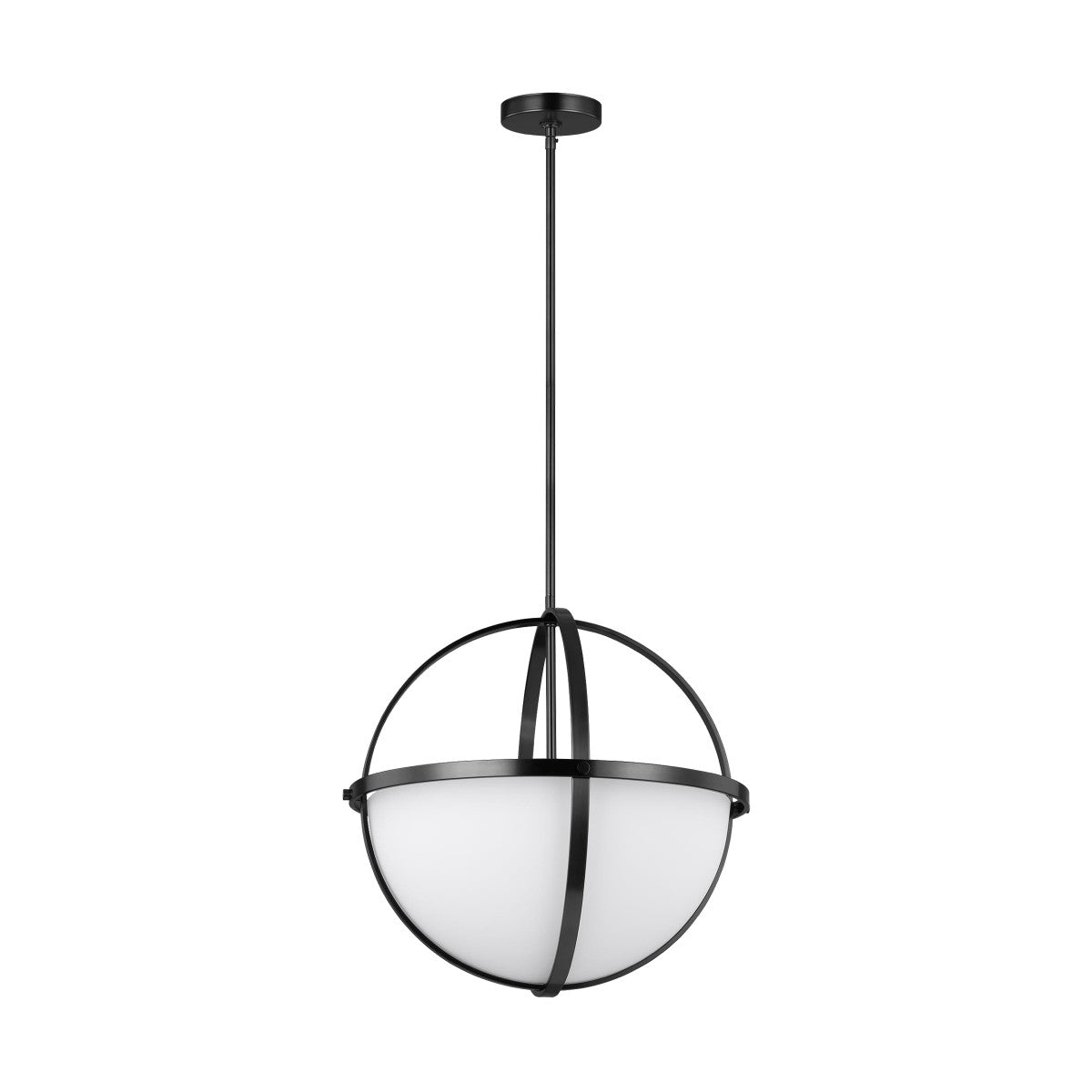 Generation Lighting - 6624603EN3-112 - Three Light Pendant - Alturas - Midnight Black