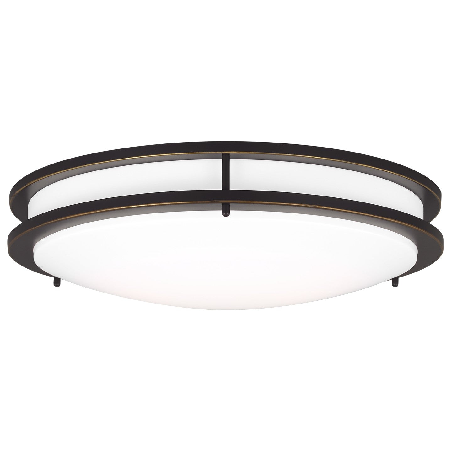 Mahone LED Flush Mount in Antique Bronze