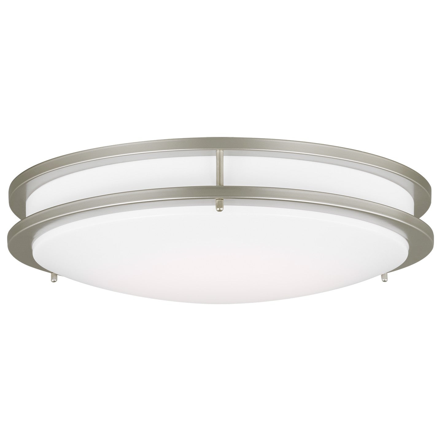 Mahone LED Flush Mount in Painted Brushed Nickel