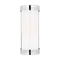 Ifran One Light Vanity in Polished Nickel