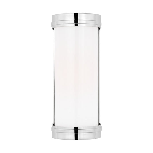 Ifran One Light Vanity in Polished Nickel