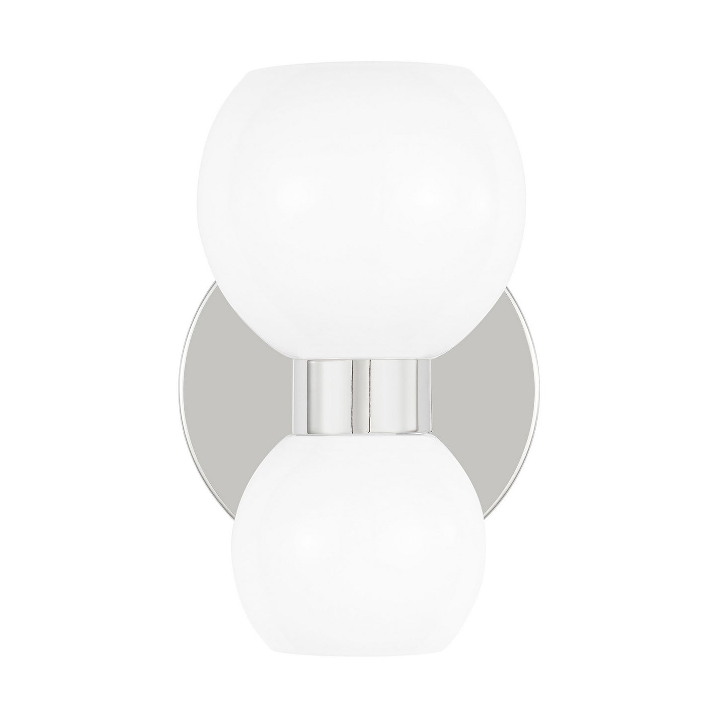 Londyn Two Light Wall Sconce in Polished Nickel