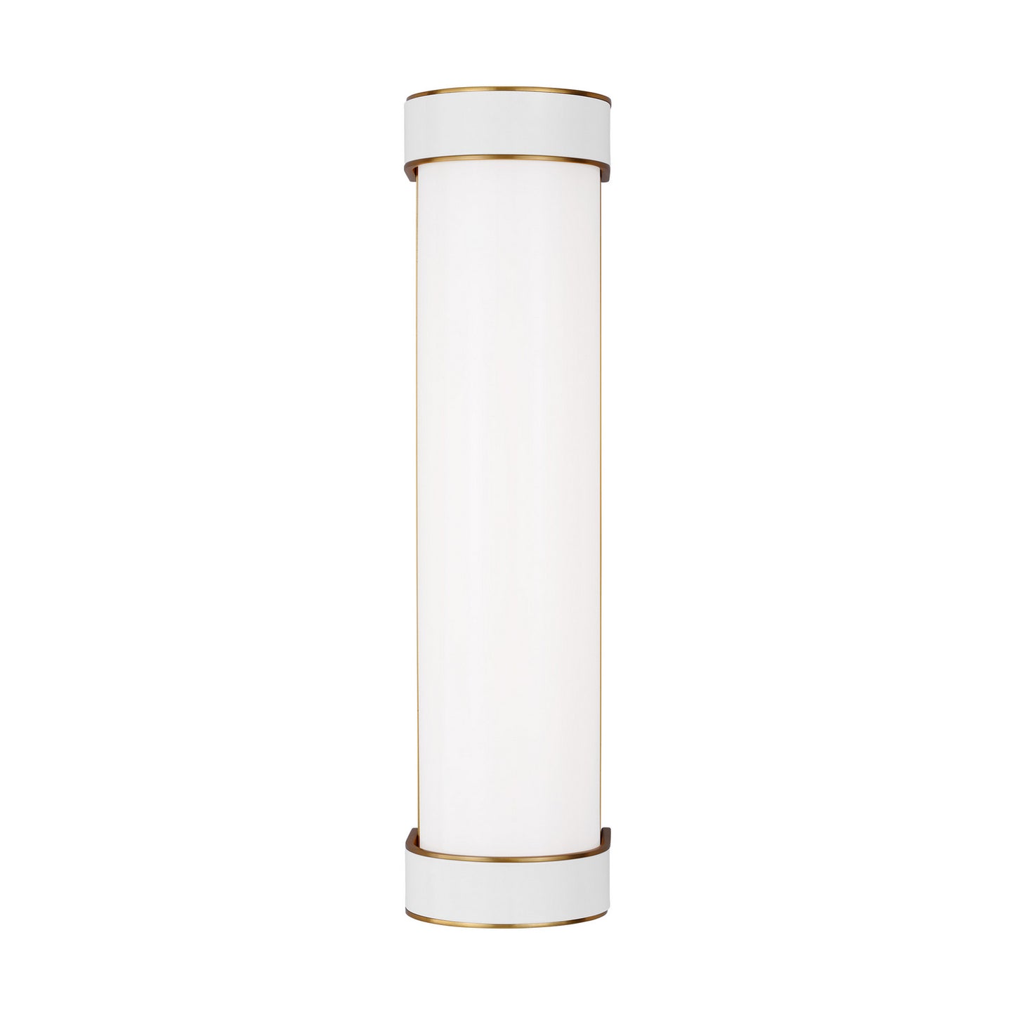 Monroe LED Vanity in Burnished Brass