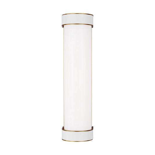 Monroe LED Vanity in Burnished Brass