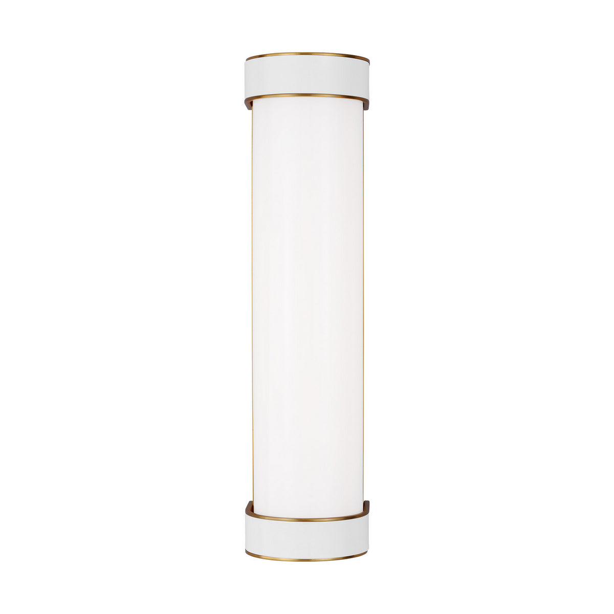 Monroe LED Vanity in Burnished Brass