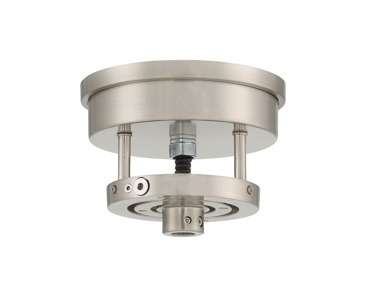 Craftmade - SMA180-BNK - Slope Mount Adapter - Slope Mount Adaptor - Brushed Polished Nickel