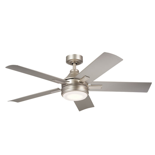 Tide 52"Ceiling Fan in Brushed Nickel