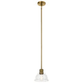Eastmont One Light Mini Pendant in Brushed Brass