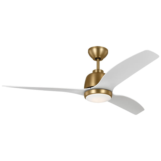 Avila 54" Ceiling Fan in Satin Brass