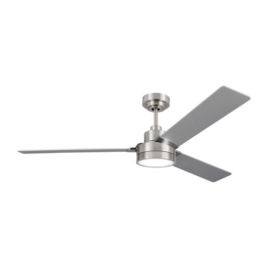 Jovie 58" Ceiling Fan in Brushed Steel