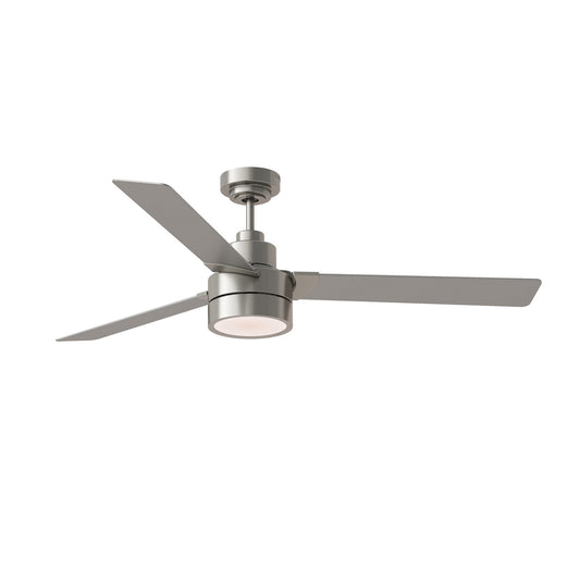 Jovie 58" Ceiling Fan in Brushed Steel