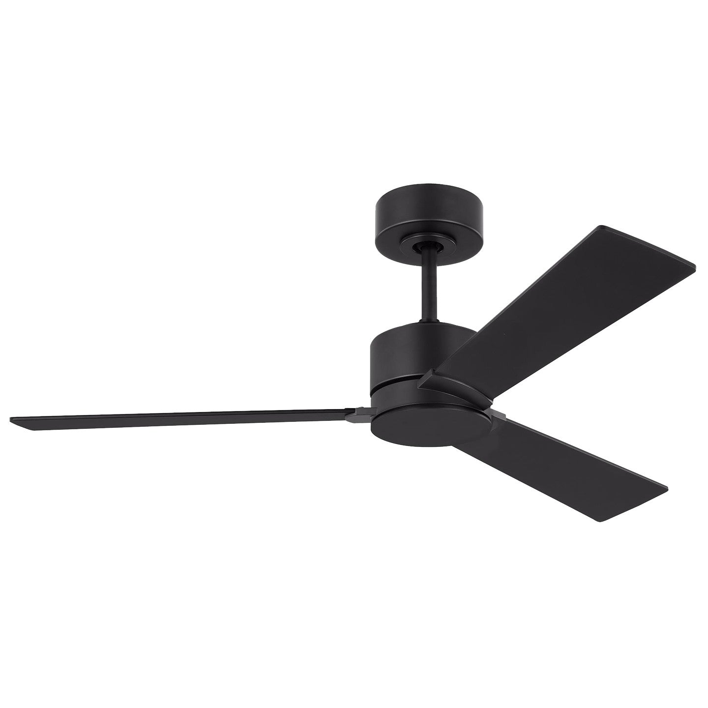 Rozzen 44" Ceiling Fan in Midnight Black