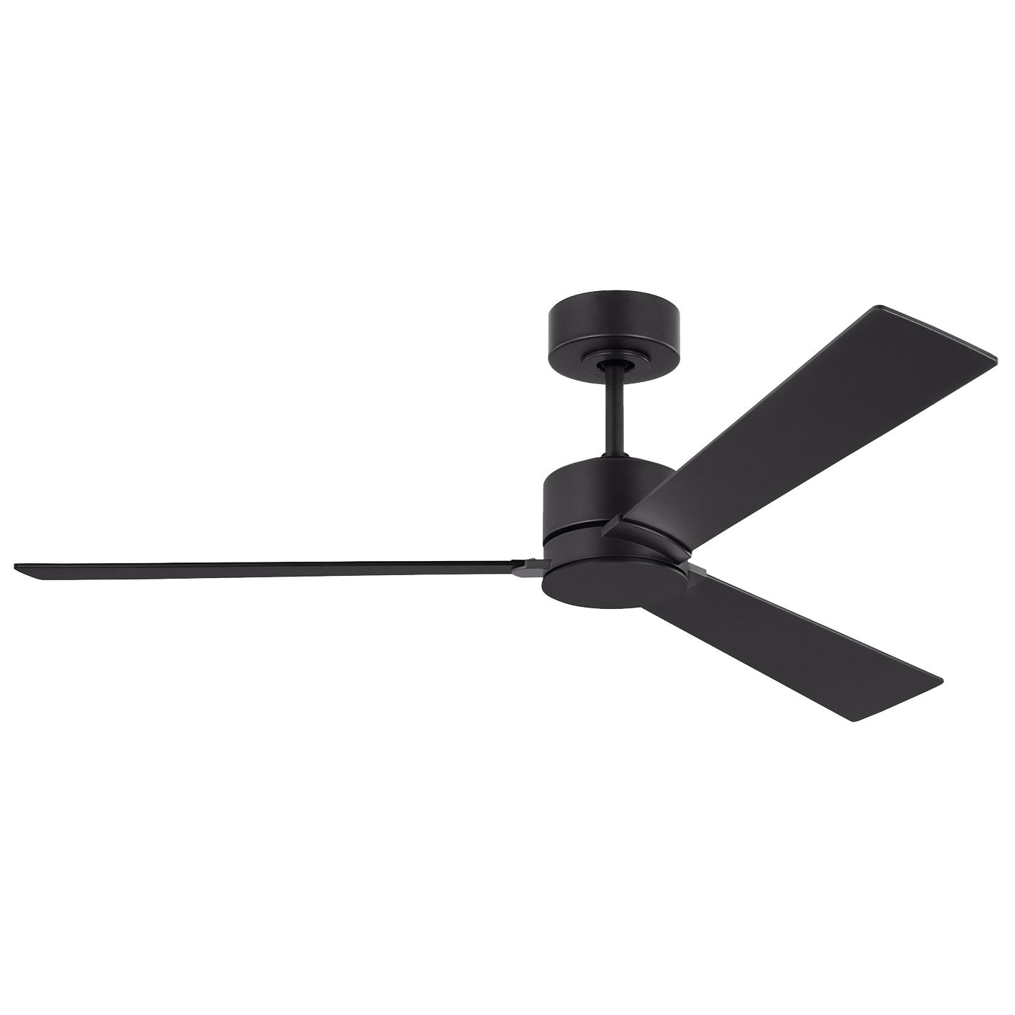 Rozzen 52" Ceiling Fan in Midnight Black