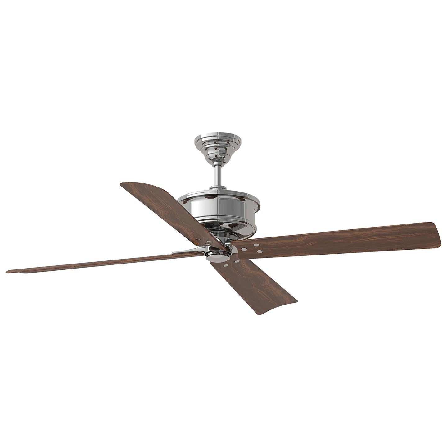 Subway 56" Ceiling Fan in Polished Nickel