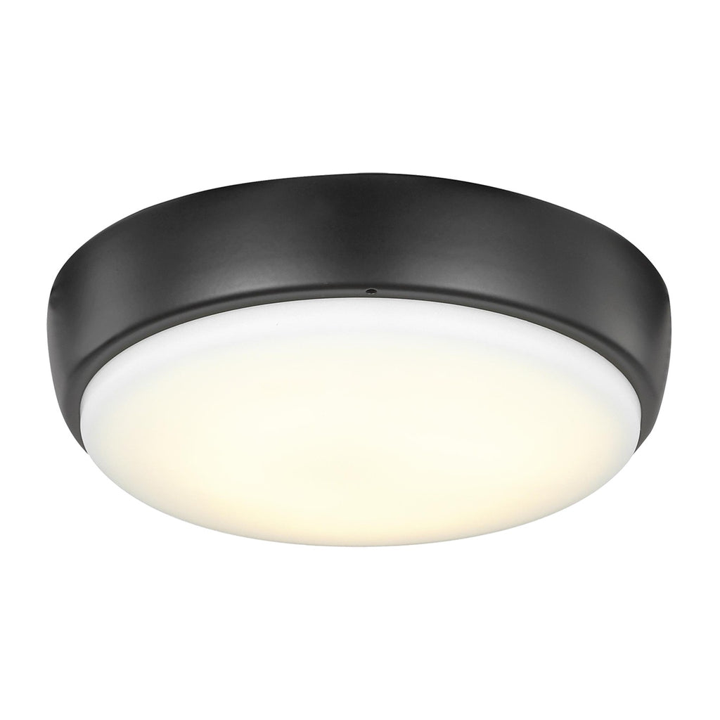 Universal LED Ceiling Fan Light Kit in Matte Black