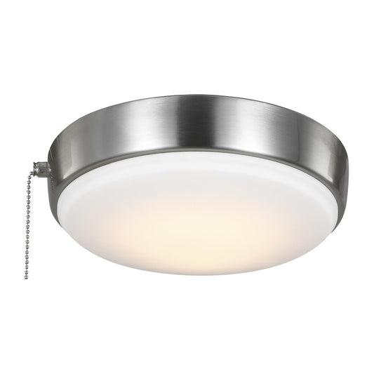 Universal LED Ceiling Fan Light Kit in Brushed Steel