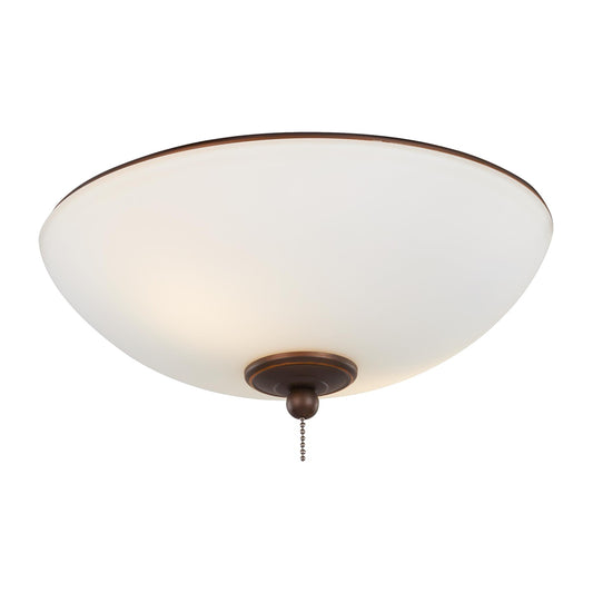 Universal LED Ceiling Fan Light Kit in Roman Bronze