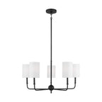 Foxdale LED Chandelier in Midnight Black