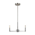Fullton Three Light Chandelier in Brushed Nickel