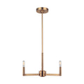 Fullton LED Chandelier in Satin Brass