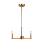Fullton LED Chandelier in Satin Brass