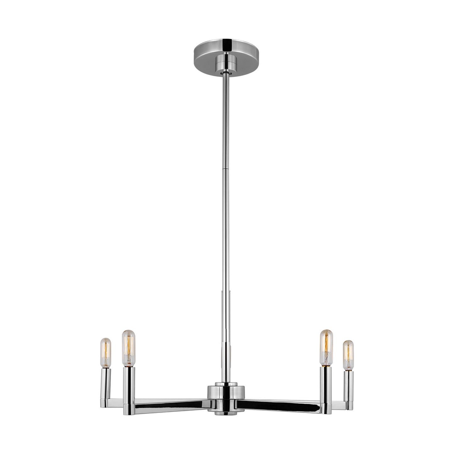 Fullton LED Chandelier in Chrome
