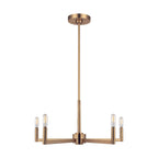 Fullton LED Chandelier in Satin Brass