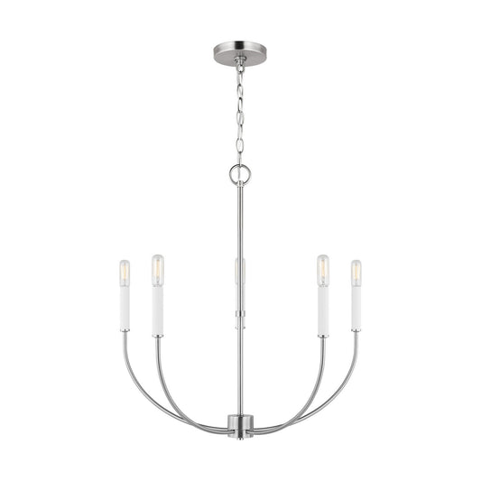 Greenwich LED Chandelier in Brushed Nickel