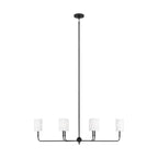 Foxdale LED Chandelier in Midnight Black