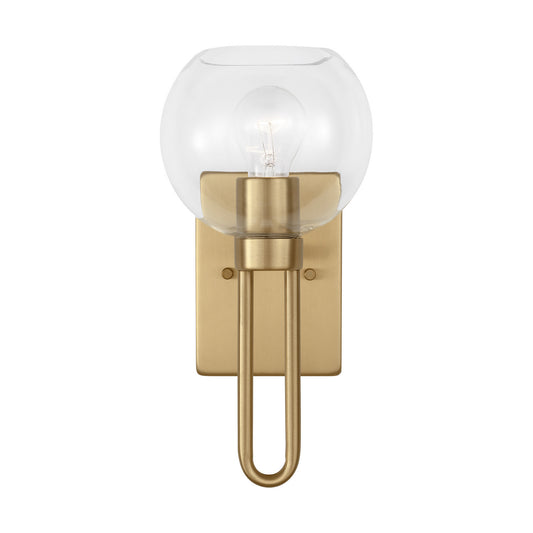 Codyn One Light Bath Vanity in Satin Brass