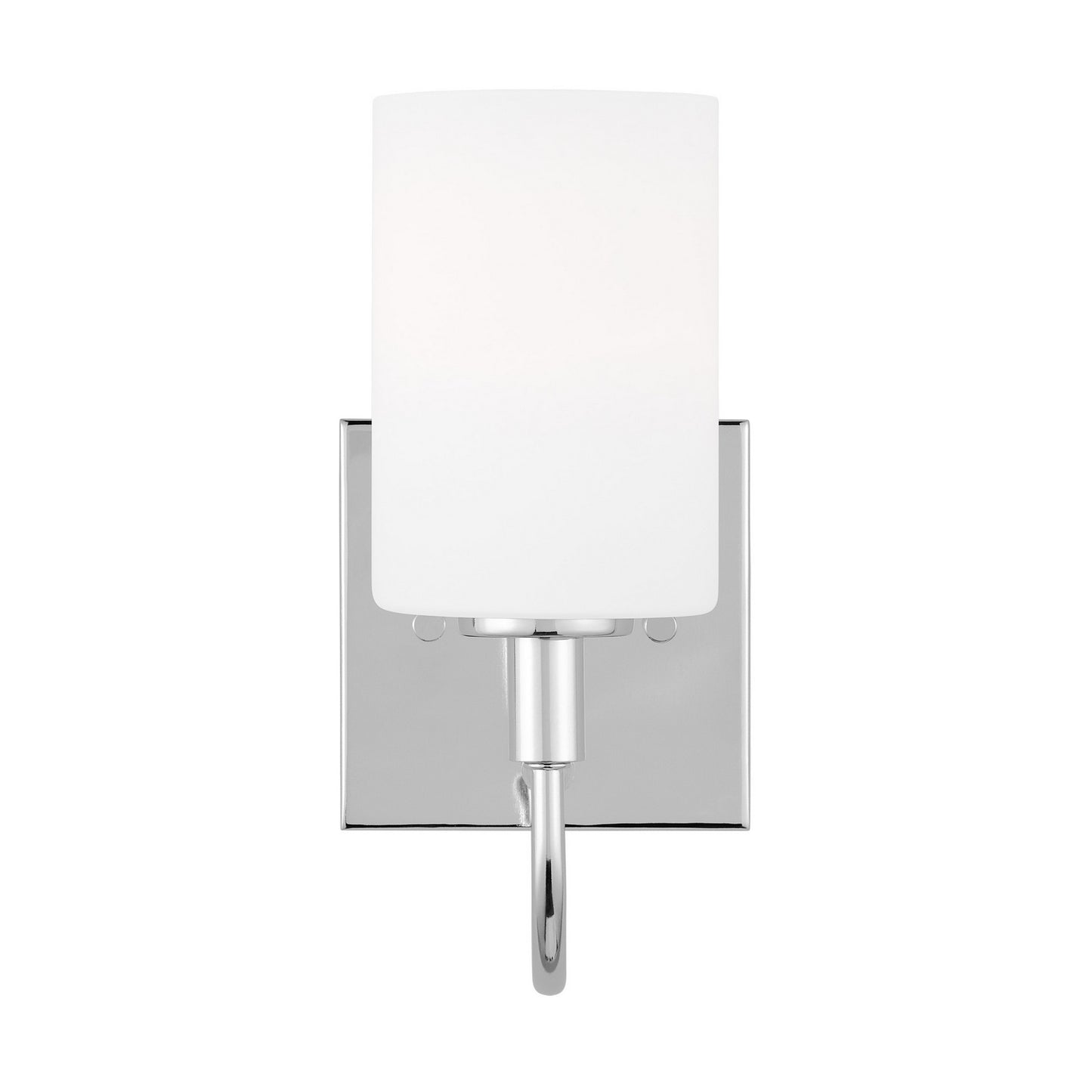 Oak Moore One Light Bath Vanity in Chrome