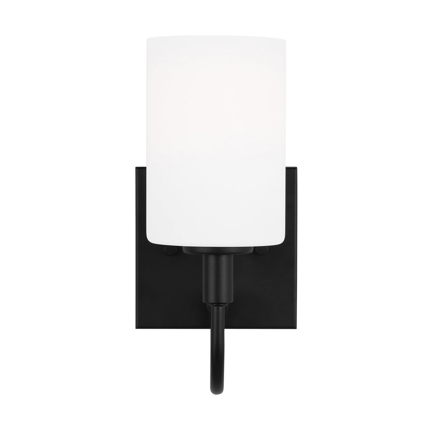 Oak Moore LED Bath Wall Sconce in Midnight Black
