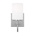 Oak Moore LED Bath Wall Sconce in Brushed Nickel