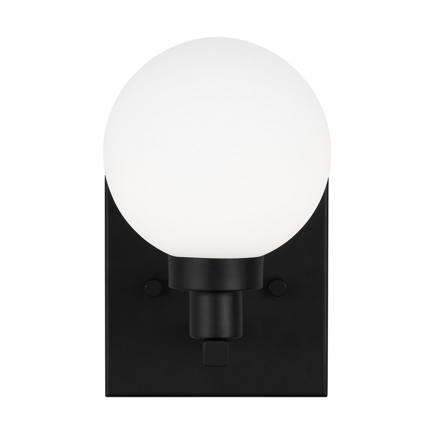 Clybourn One Light Bath Vanity in Midnight Black