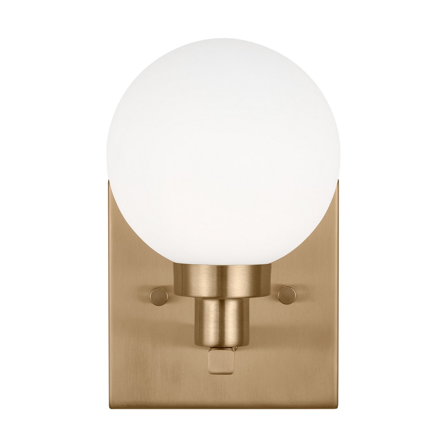Clybourn One Light Bath Vanity in Satin Brass